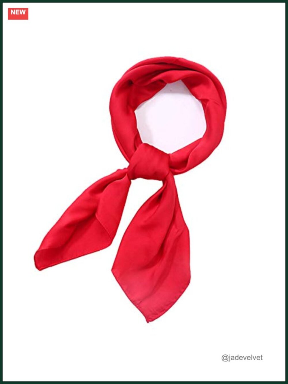 Satin Square Scarf Hair Neck Scarf 27x27 Polyester Women's Fashion Accessory